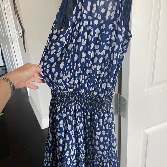 Polka  dot baby blue dress - Picture 4 of 4